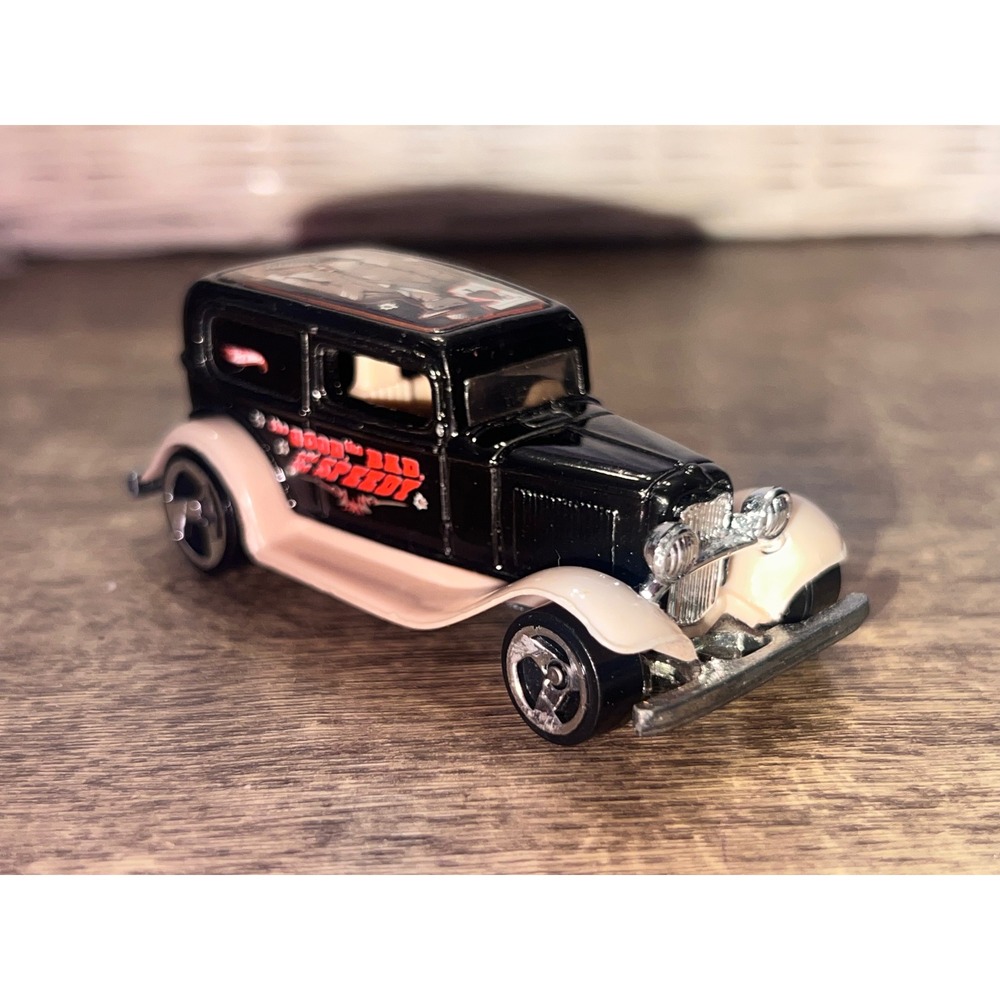 Hot Wheels‎ 2002 Wild Frontier '32 Ford Delivery Truck Black Loose Diecast EUC